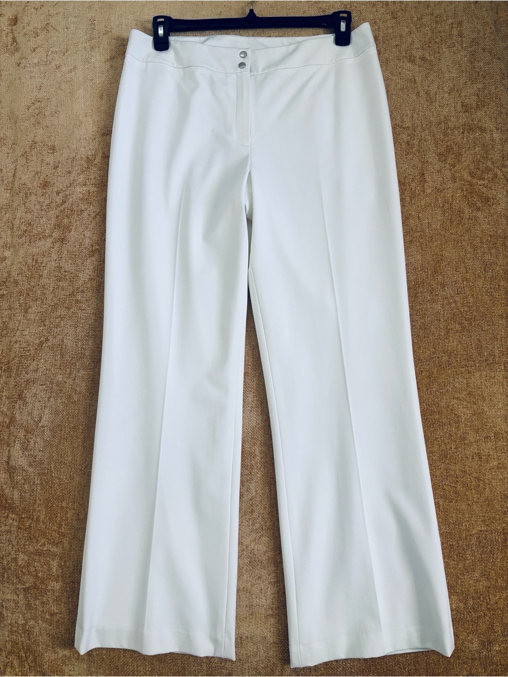 Jones New York White Wide-Leg Dress Pants - Picture 4 of 17